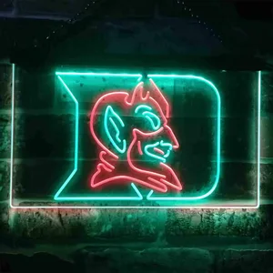 Duke Blue Devils Logo Neon-Like LED Sign