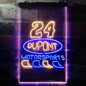 Dupont Motorsports 24 Neon-Like LED Sign