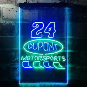 Dupont Motorsports 24 Neon-Like LED Sign