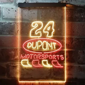 Dupont Motorsports 24 Neon-Like LED Sign