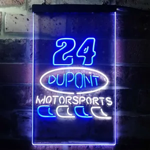 Dupont Motorsports 24 Neon-Like LED Sign