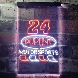 Dupont Motorsports 24 Neon-Like LED Sign
