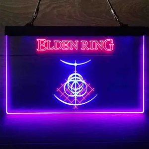 Elden Ring Symbol Neon-Like LED Sign