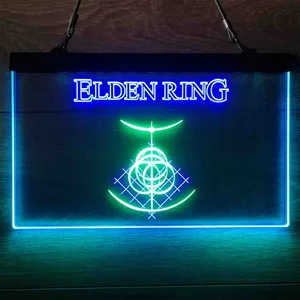 Elden Ring Symbol Neon-Like LED Sign
