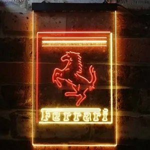 Ferrari Neon-Like LED Sign