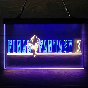 Final Fantasy IX Neon-Like LED Sign