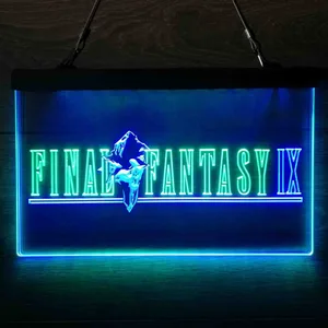 Final Fantasy IX Neon-Like LED Sign