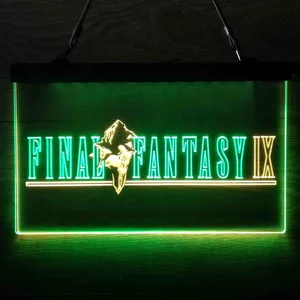 Final Fantasy IX Neon-Like LED Sign