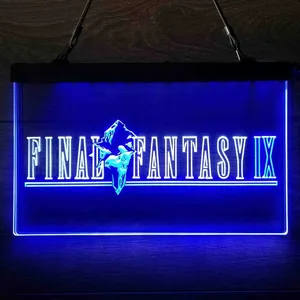 Final Fantasy IX Neon-Like LED Sign