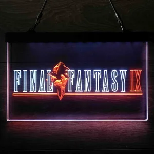 Final Fantasy IX Neon-Like LED Sign