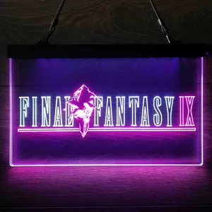 Final Fantasy IX Neon-Like LED Sign