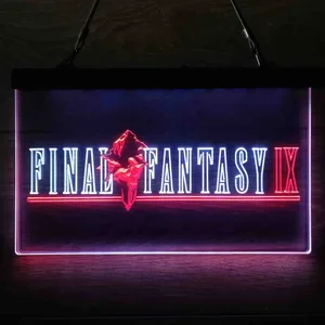 Final Fantasy IX Neon-Like LED Sign
