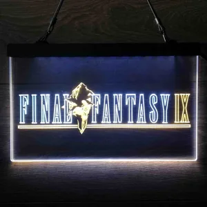 Final Fantasy IX Neon-Like LED Sign