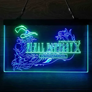 Final Fantasy X International Neon-Like LED Sign