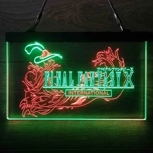 Final Fantasy X International Neon-Like LED Sign