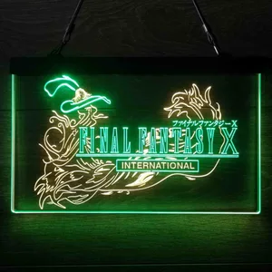 Final Fantasy X International Neon-Like LED Sign
