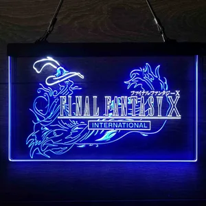 Final Fantasy X International Neon-Like LED Sign