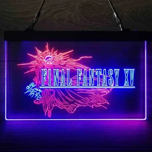 Final Fantasy XV Neon-Like LED Sign