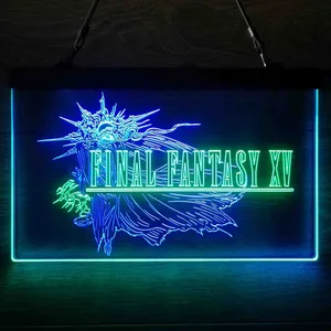 Final Fantasy XV Neon-Like LED Sign