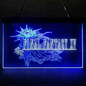 Final Fantasy XV Neon-Like LED Sign
