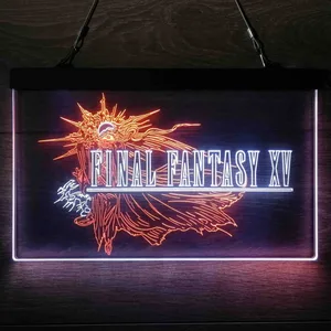 Final Fantasy XV Neon-Like LED Sign