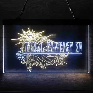 Final Fantasy XV Neon-Like LED Sign