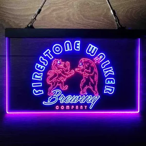 Firestone Walker Brewing Company Logo Neon-Like LED Sign