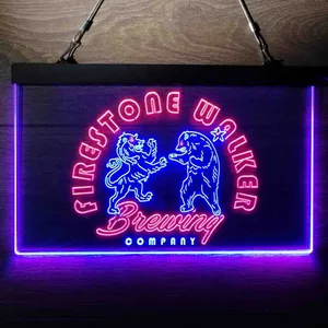 Firestone Walker Brewing Company Logo Neon-Like LED Sign
