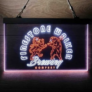 Firestone Walker Brewing Company Logo Neon-Like LED Sign