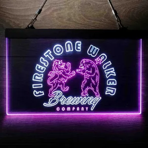 Firestone Walker Brewing Company Logo Neon-Like LED Sign