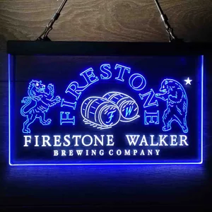 Firestone Walker Brewing Company Vintage Neon-Like LED Sign