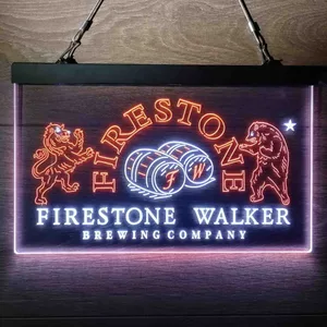 Firestone Walker Brewing Company Vintage Neon-Like LED Sign