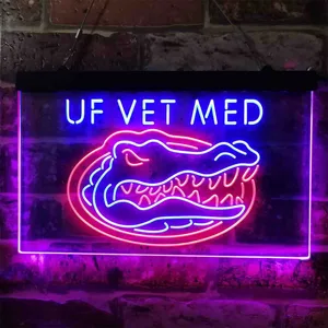 Florida Gators VET MED Neon-Like LED Sign