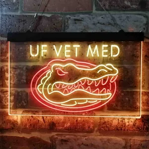 Florida Gators VET MED Neon-Like LED Sign