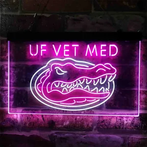 Florida Gators VET MED Neon-Like LED Sign