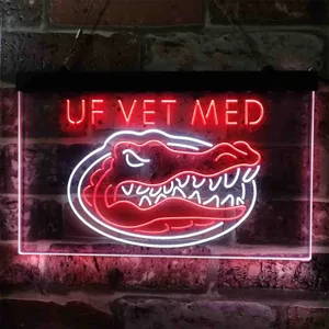 Florida Gators VET MED Neon-Like LED Sign