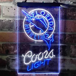 Florida Marlins Coors Light Neon-Like LED Sign