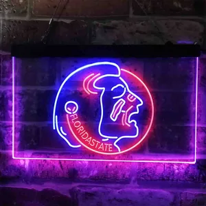 Florida State Seminoles Logo Neon-Like LED Sign