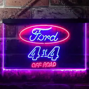 Ford 4x4 Off Road Neon-Like LED Sign