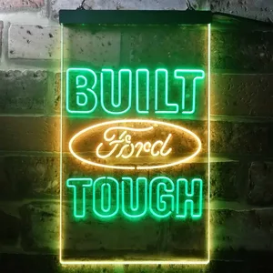 Ford Built Tough Neon-Like LED Sign