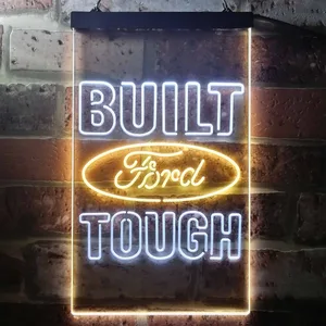 Ford Built Tough Neon-Like LED Sign