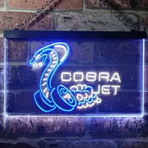Ford Cobra Jet Mustang Neon-Like LED Sign