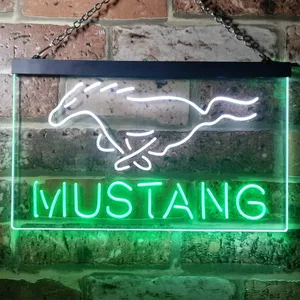 Ford Mustang Horse 2 Neon-Like LED Sign