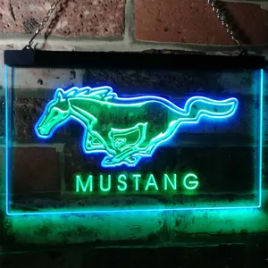 Ford Mustang Neon-Like LED Sign