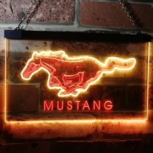 Ford Mustang Neon-Like LED Sign