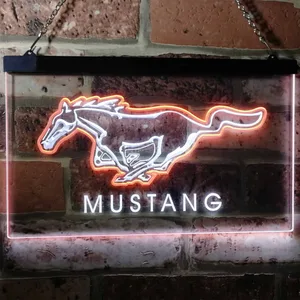 Ford Mustang Neon-Like LED Sign