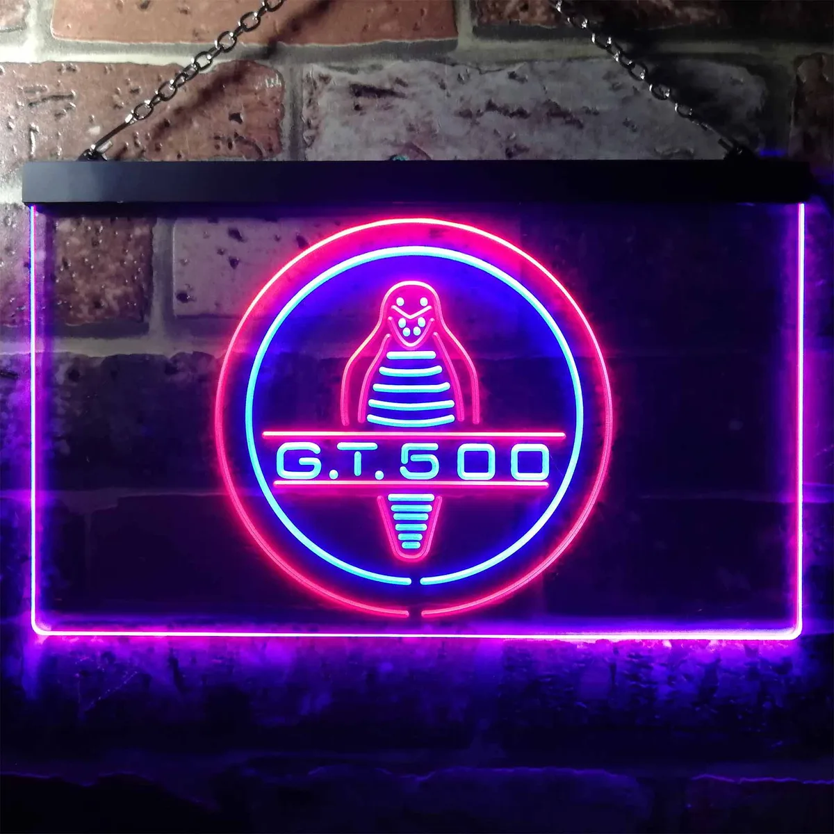 Ford Shelby Cobra GT500 Neon-Like LED Sign