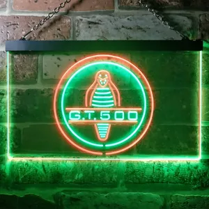 Ford Shelby Cobra GT500 Neon-Like LED Sign