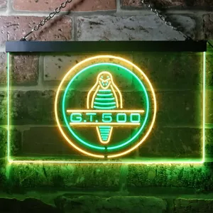 Ford Shelby Cobra GT500 Neon-Like LED Sign
