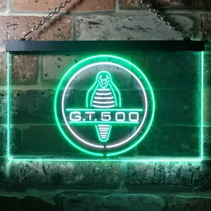 Ford Shelby Cobra GT500 Neon-Like LED Sign
